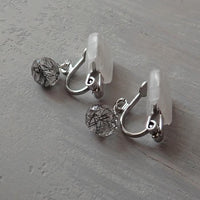 Metal Allergy-Friendly Natural Stone Earrings