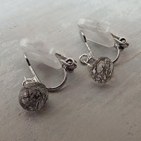 Metal Allergy-Friendly Natural Stone Earrings